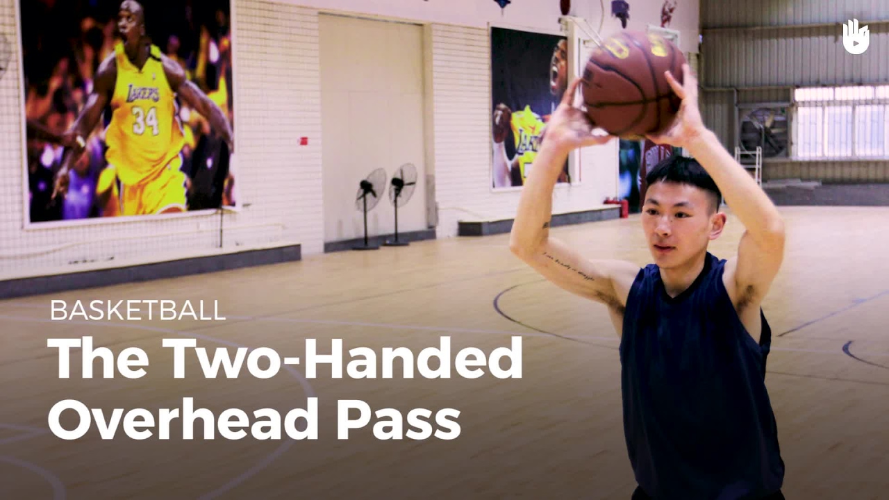 The TwoHanded Overhead Pass Basketball Sikana