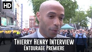 Thierry Henry Interview - Entourage Movie Premiere video