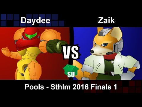 Daydee (Samus) vs Zaik (Fox) - Pools Sthlm 2016 Finals 1