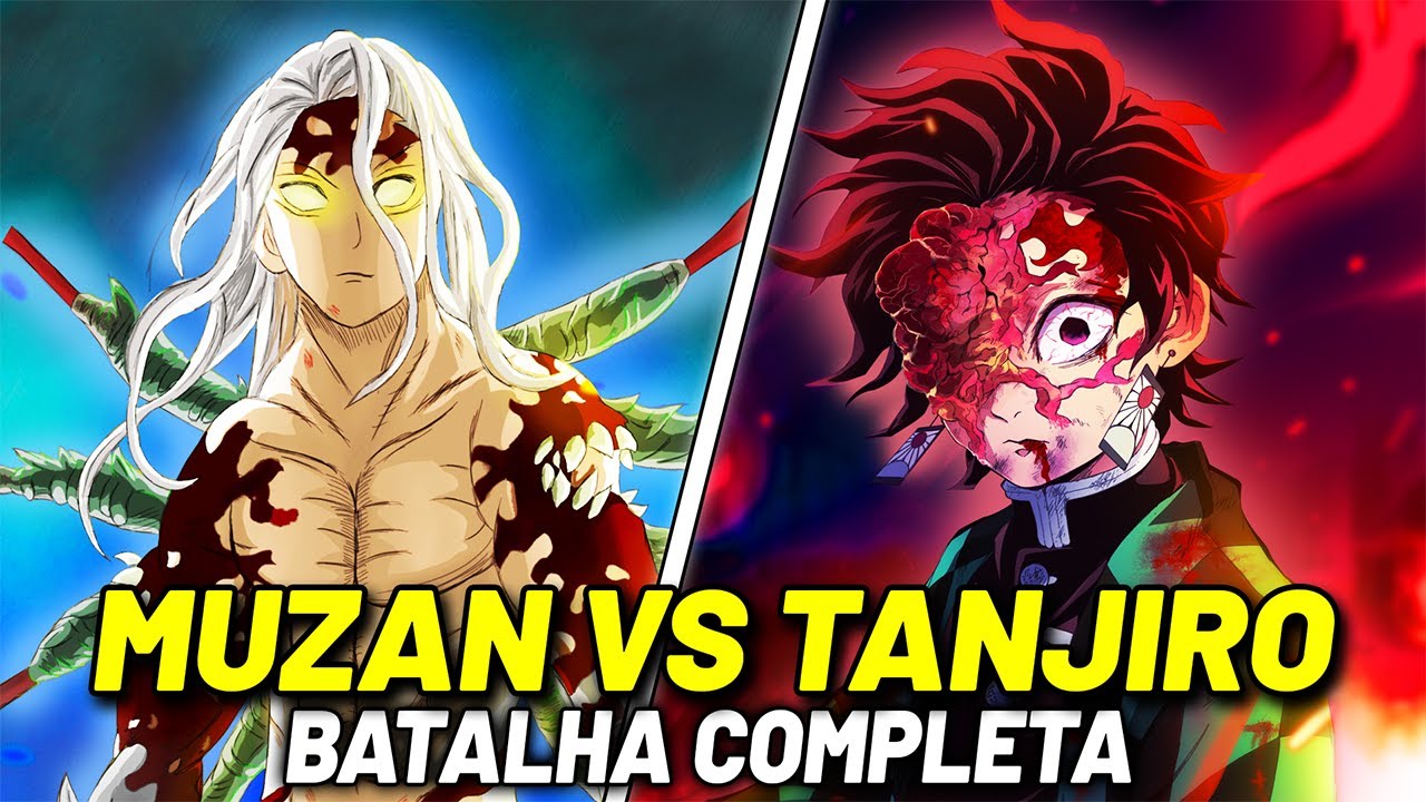MUZAN VS TANJIRO: A BATALHA FINAL VEJA COMO FOI! | DEMON SLAYER