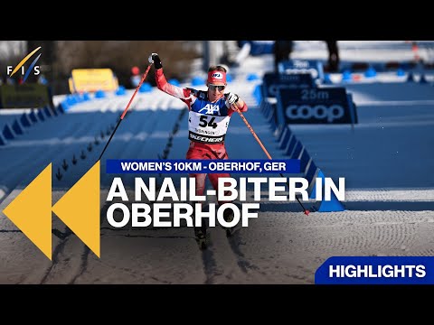 A Nail-Biter in Oberhof | Highlights | FIS Cross Country