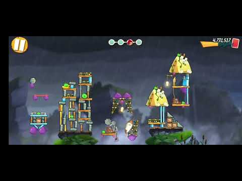 ANGRY BIRDS 2 GAME PLAY  I  BOSS LEVEL 486
