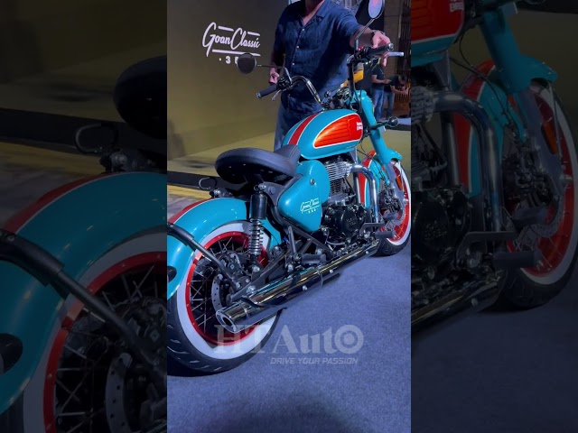 Check out the exhaust note on the new Royal Enfield Goan Classic 350 #RoyalEnfield #GoanClassic350