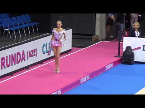 Marina DURUNDA (AZE) clubs - 2015 Stuttgart worlds Qualifs