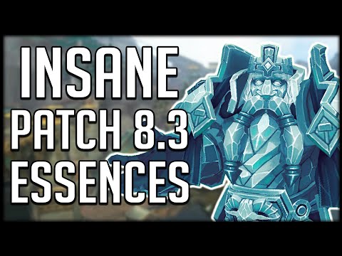 THEY’RE ACTUALLY INSANE - Patch 8.3 New Essences Are Really Strong | WoW BfA