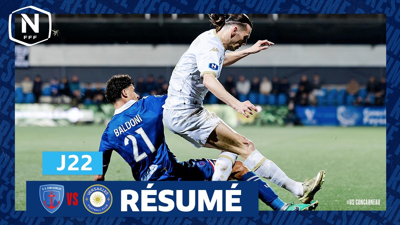 US Concarneau vs Versailles 78 Highlights