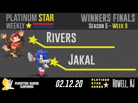 PSW S5:W9 - Rivers (Diddy Kong, Chrom) Vs. Jakal (Sonic, Wolf) - Winners Finals