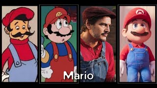 Mario Evolution in Movies & Shows (1983-2023)