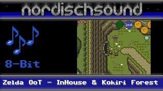 Zelda Ocarina of Time / House and Kokiri Forest / 8-Bit C64 Rendition