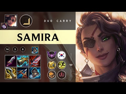 Samira ADC vs Lucian - KR Master Patch 26.01
