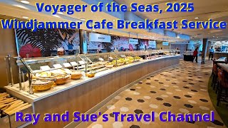 Voyager of the seas Windjammer Breakfast Service