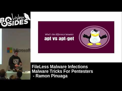 BSides Lisbon 2017   FileLess Malware Infections   Malware tricks for Pentesters by Ramon Pinuaga