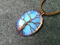 Tree Of Life Necklace With Crystals