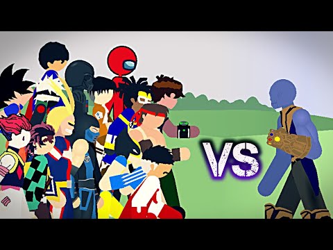 thanos VS todo mundo (stick nodes)