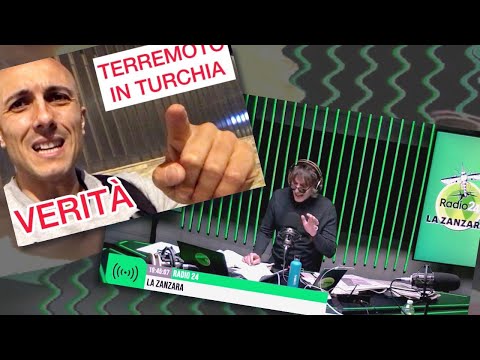 Da Telesmunto tutta la verità sui terremoti - La Zanzara 9.2.2023