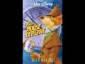 Opening And Closing To The Great Mouse Detective VHS 1999