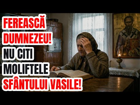 Moliftele Sfântului Vasile se pot întoarce ÎMPOTRIVA TA dacă nu știi acest detaliu ⚠️