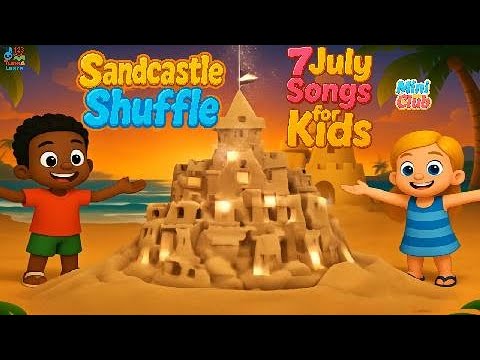 Sandcastle Shuffle! Mini Club Kids’ Dance for Fun! 🏖️🏰🎶