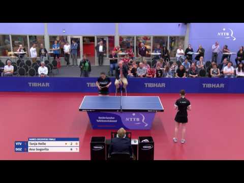 Dames Eredivisie Finale: Tanja Helle - Ana Gogorita