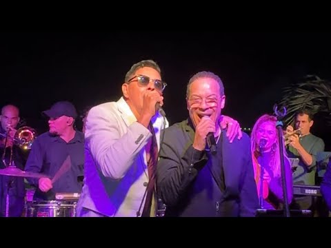 Paulito FG con Isaac Delgado, descarga en el Yarini Habana