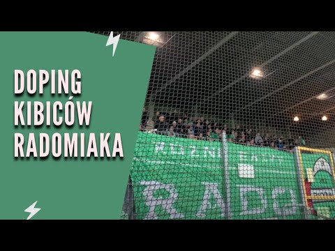 DOPING KIBICÓW RADOMIAKA W KRAKOWIE NA CRAVOVII