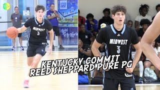 Kentucky Commit Reed Sheppard HIGH Level PURE PG Playmakes & Scores At Will!! | Battle At The Beach