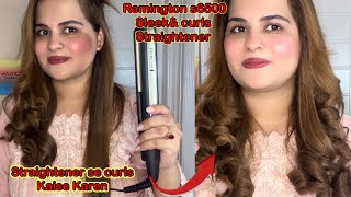 Best Remington hair straightener | Remington s6500 sleek & curls straightener review