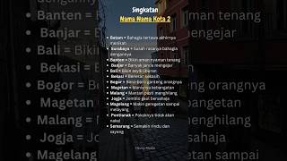 Download lagu Singkatan Lucu Nama Nama Kota #lucu #singkatan #faktasingkat mp3