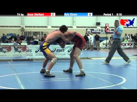 Jesse Stafford vs. Kyle Chene at 2013 ASICS University Nationals - FS