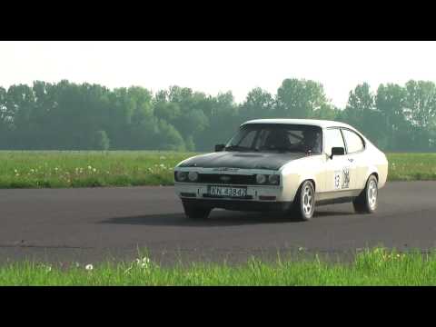 Filip Lenart Ford Capri 2,8 SI Classicauto Cup - I Runda track day Ułęż 15-05-2010