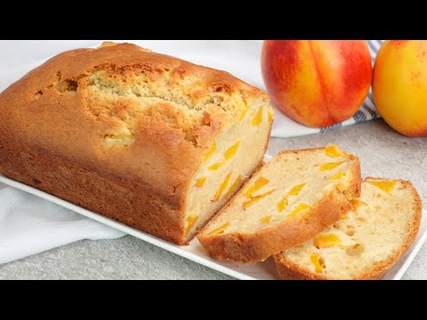 Fresh Peach Cake Recipe 🍑 Simple and Delicious!