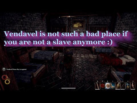 Outward how to escape Vendavel Fortress with all loot and get money + free skill