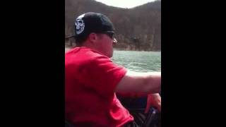 preview picture of video 'DOA Jet boat Tygart Lake'