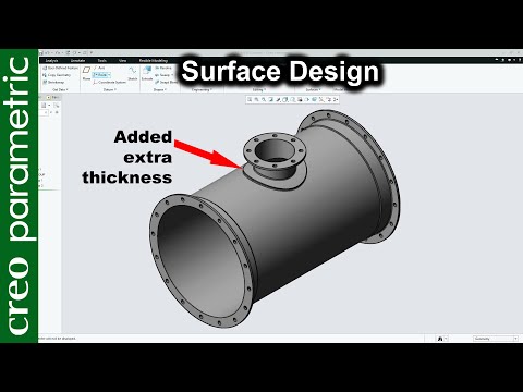 Tank design in Creo Parametric