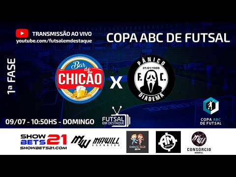 BAR DO CHICÃO X PÂNICO DIADEMA - COPA ABC 2023 #futsalemdestaque #futsal