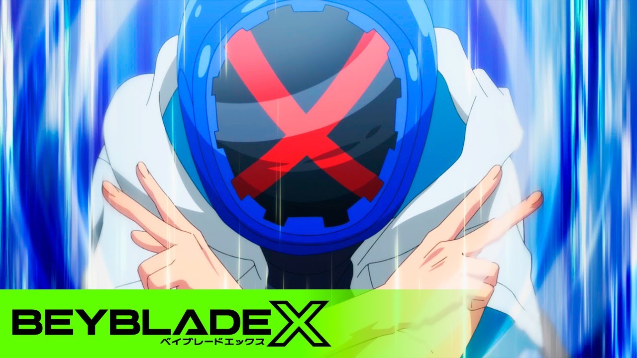 Blader X has an ace up his sleeve! Xtreme-Dash Double! - EP3 Official Clip