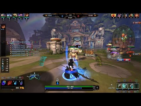 SMITE Arena Poseidon gameplay