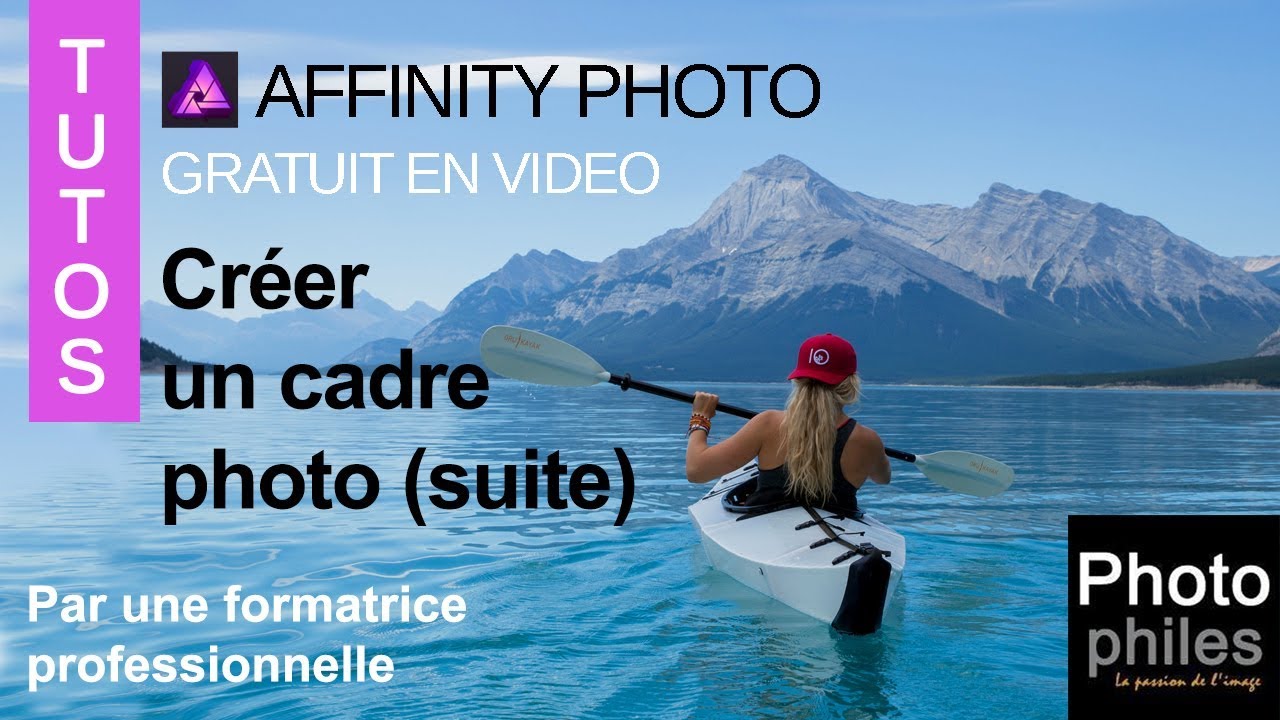 Créer un cadre à partir de la bordure d'une photo