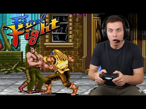 Final Fight SNES - All Bosses & Stages 4K