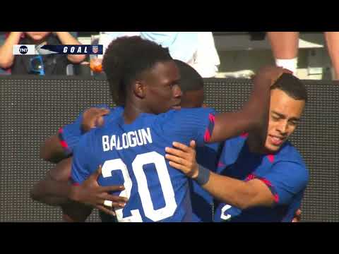 USMNT vs. Uzbekistan: Tim Weah goal - September 9, 2023