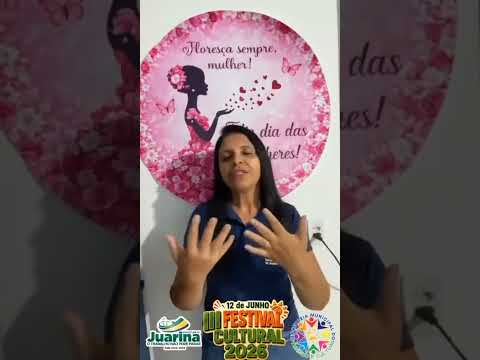 "Convite para o III Festival cultural de Juarina-TO. PNAB 2026" ARTESÃ ELCILENNE OLIVEIRA