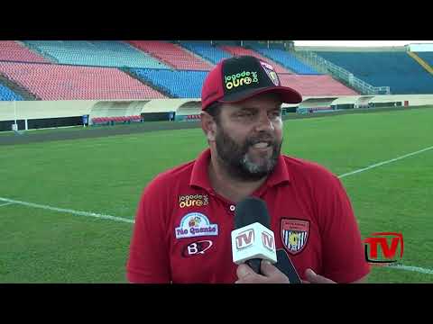 TÉCNICO RAFAEL ANDRADE FALA DA ATUAÇAO DO APUCARANA SPORTS  NO JOGO TREINO DIANTE DO LONDRINA EC