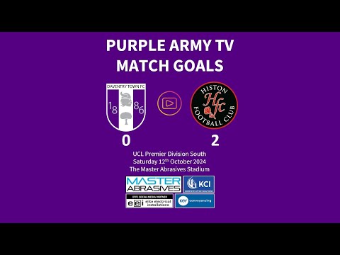 Veo Clips! Daventry Town 0 Histon FC 1