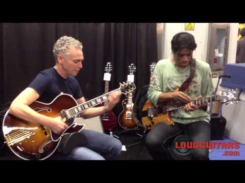 Stanley Jordan & Mimi Fox-Jam-NAMM 2013