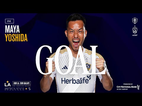 GOAL: Maya Yoshida levels it for the LA Galaxy with clutch header vs. Seattle Sounders FC