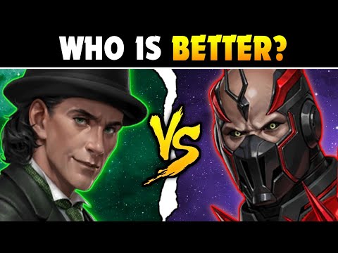 Loki T4 vs Black Bolt T4 GBR Comparison | Loki God of Stories T4 Worth? - Marvel Future Fight