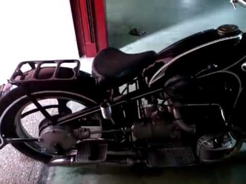 BMW R12 arrancando 2ª vez tras repaso general