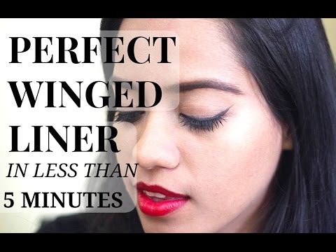 PERFECT WINGED LINER IN LESS THAN 5 MINUTES Video