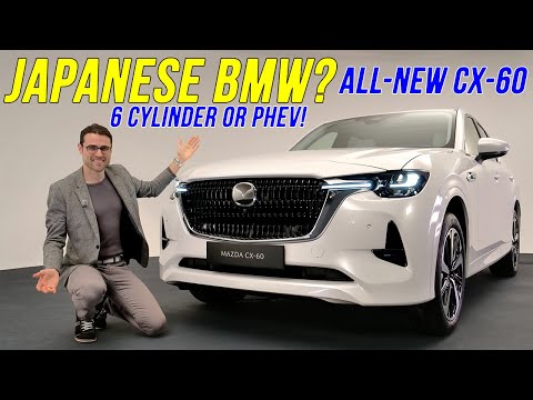 First-ever Mazda CX-60 with 6-cyl or PHEV = the Japanese BMW? (CX-70 in the US)
