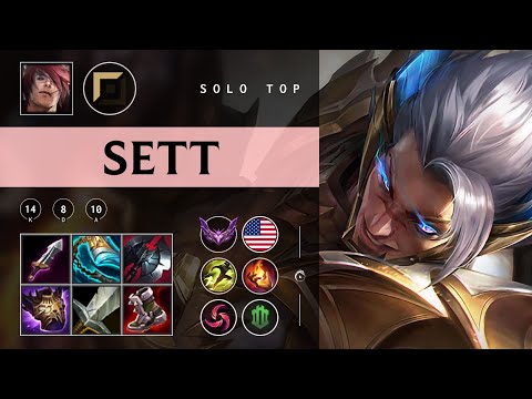 Sett Top vs Lee Sin - NA Master Patch 25.24